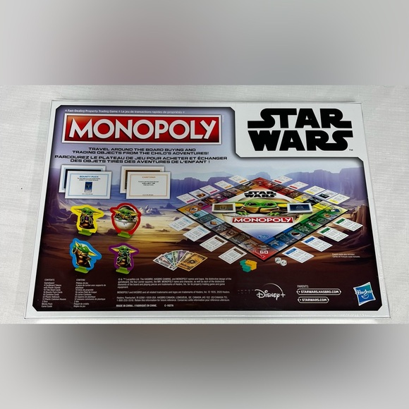 Birthday Prize/ Favour Bundle lot. Star Wars Monopoly games x 6. - Picture 5 of 5